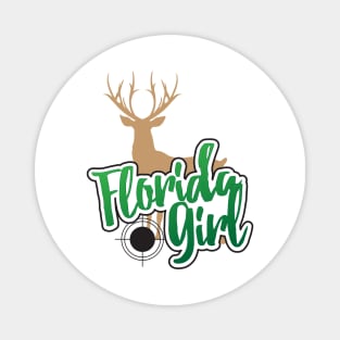 Florida Girl Buck Magnet